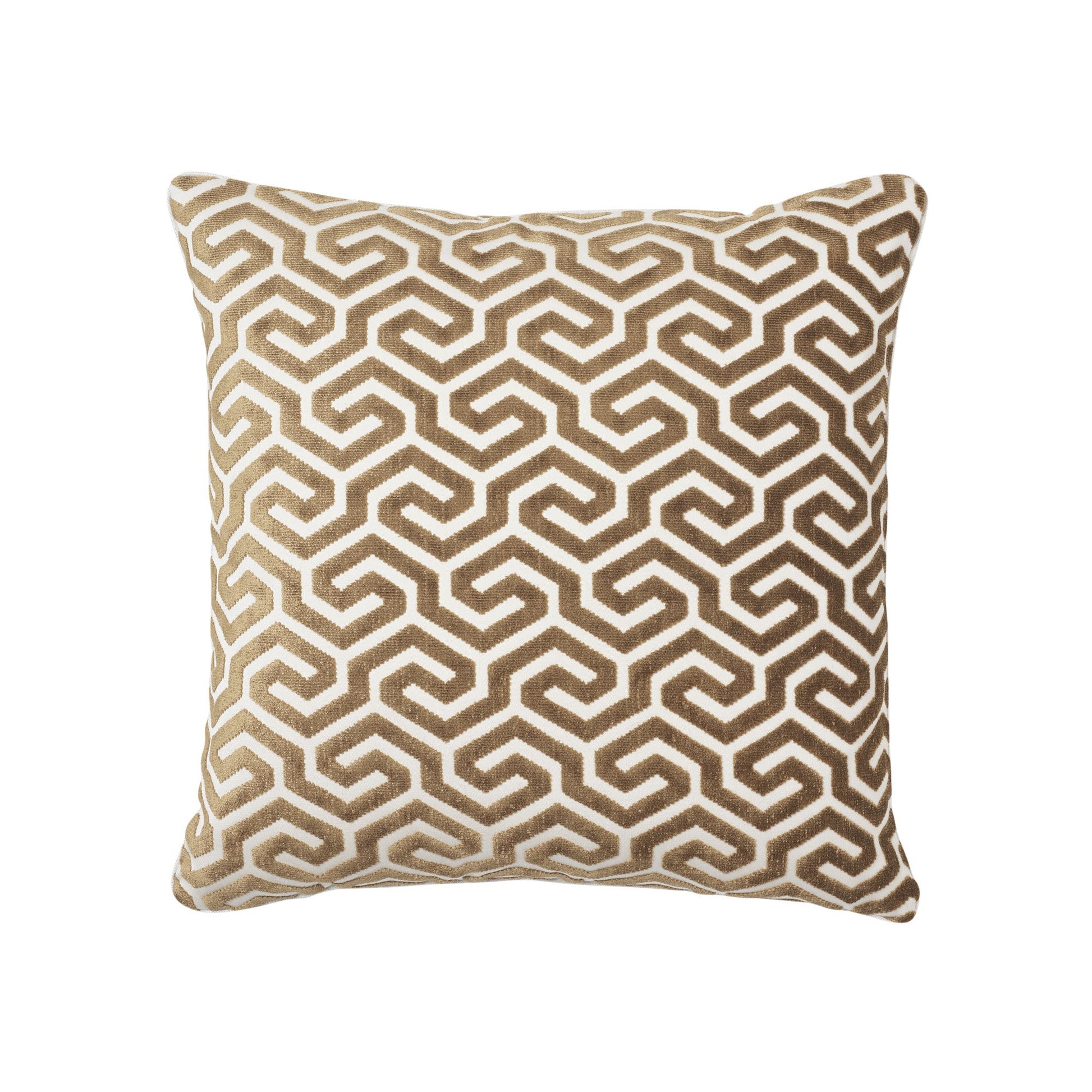 Schumacher | Ming Fret Velvet Pillow fabric - SO7310205