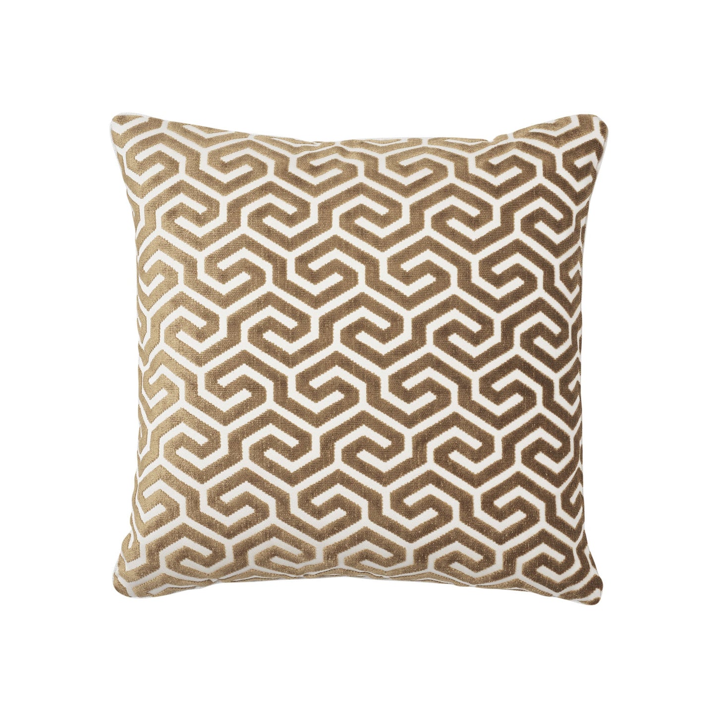 Schumacher | Ming Fret Velvet Pillow fabric - SO7310206