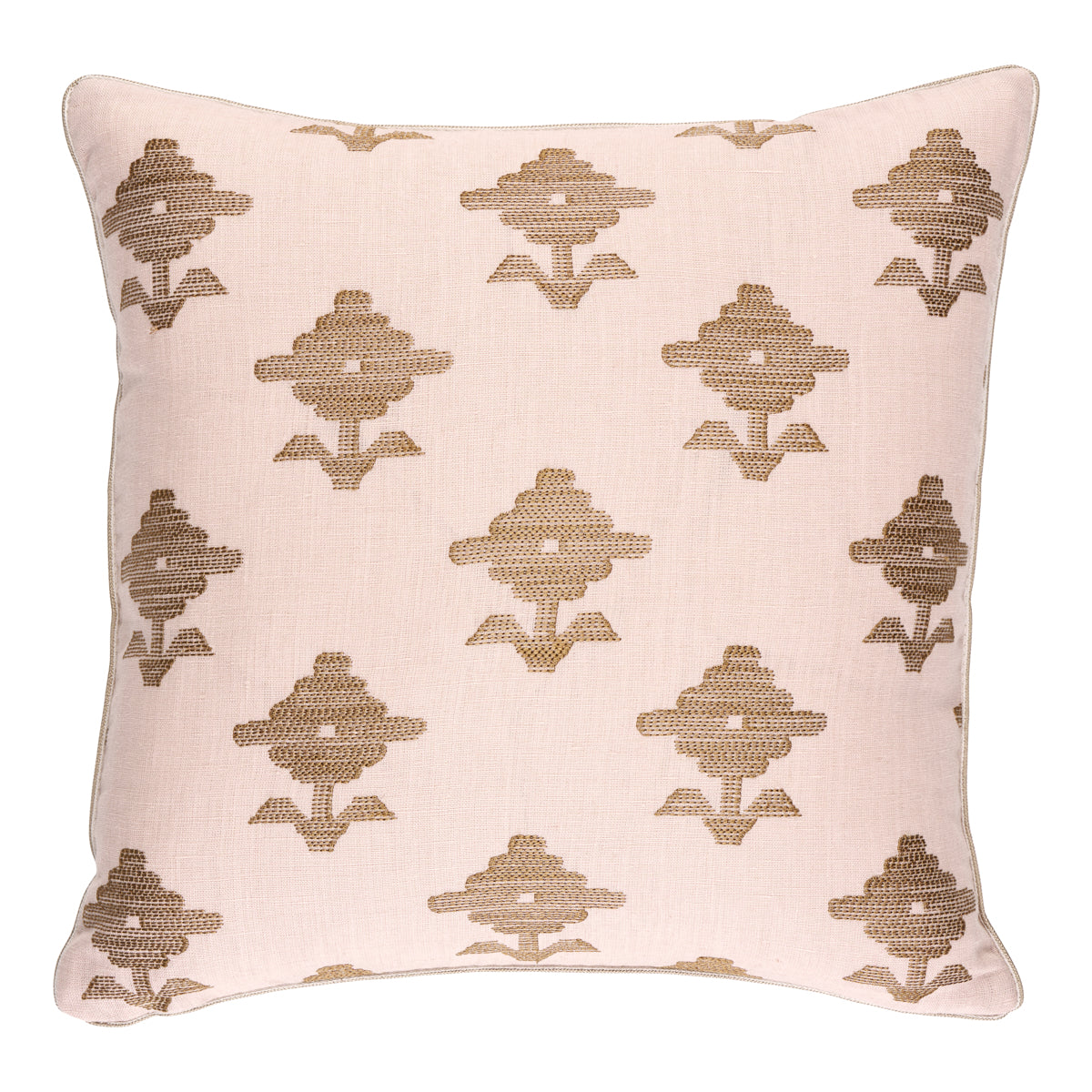 Schumacher | Rubia Embroidery Pillow fabric - SO7416104