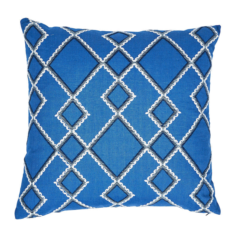 Schumacher | Branson Embroidery Pillow fabric - SO7589105