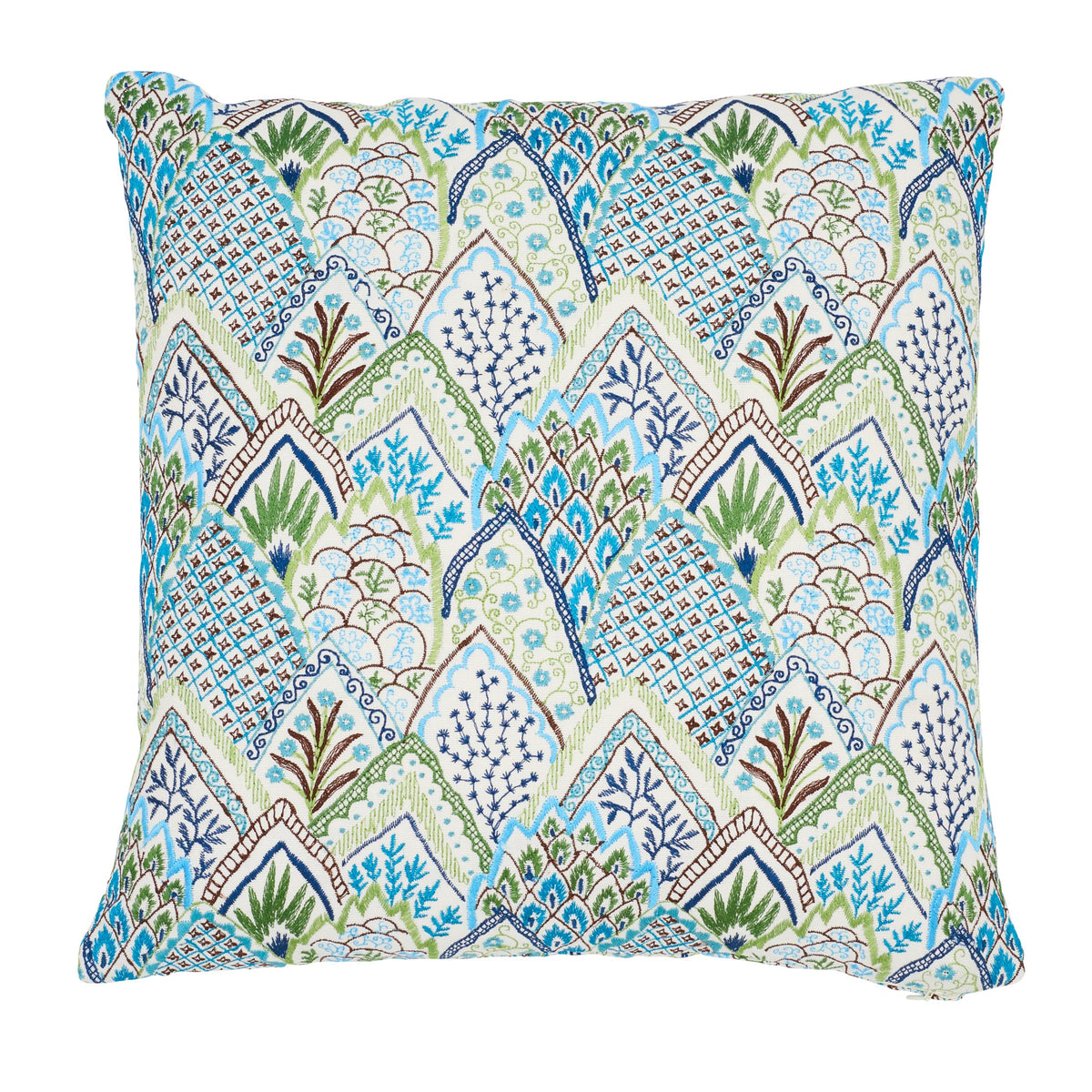 Schumacher | Albizia Embroidery Pillow fabric - SO7631105