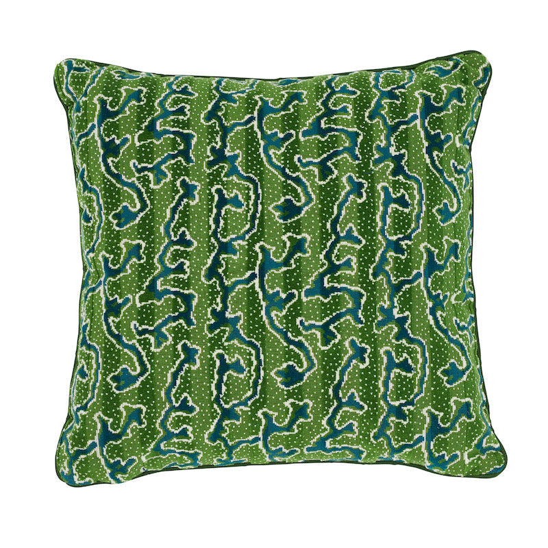 Schumacher | Corail Velvet Pillow fabric - SO7713004
