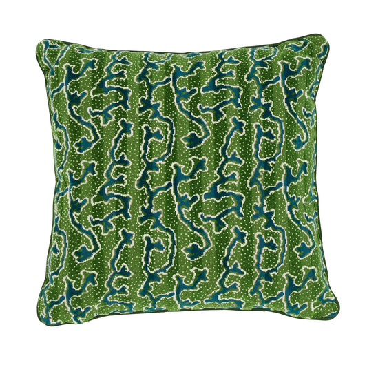 Schumacher | Corail Velvet 20" Pillow fabric - SO7713005