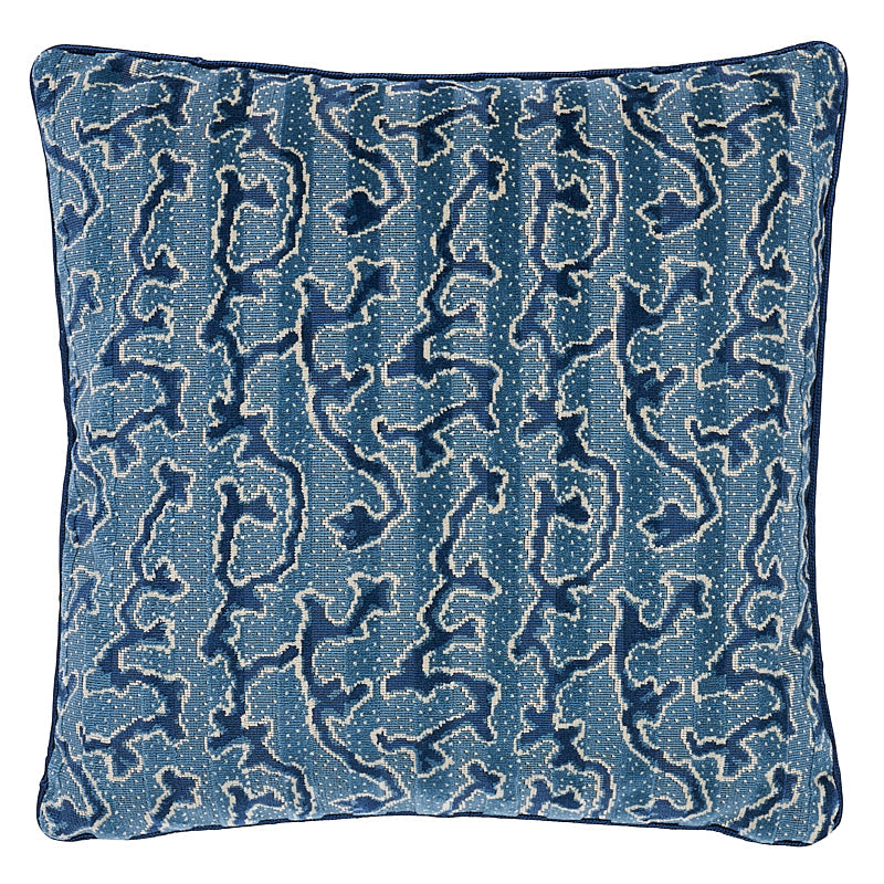 Schumacher | Corail Velvet Pillow fabric - SO7713104