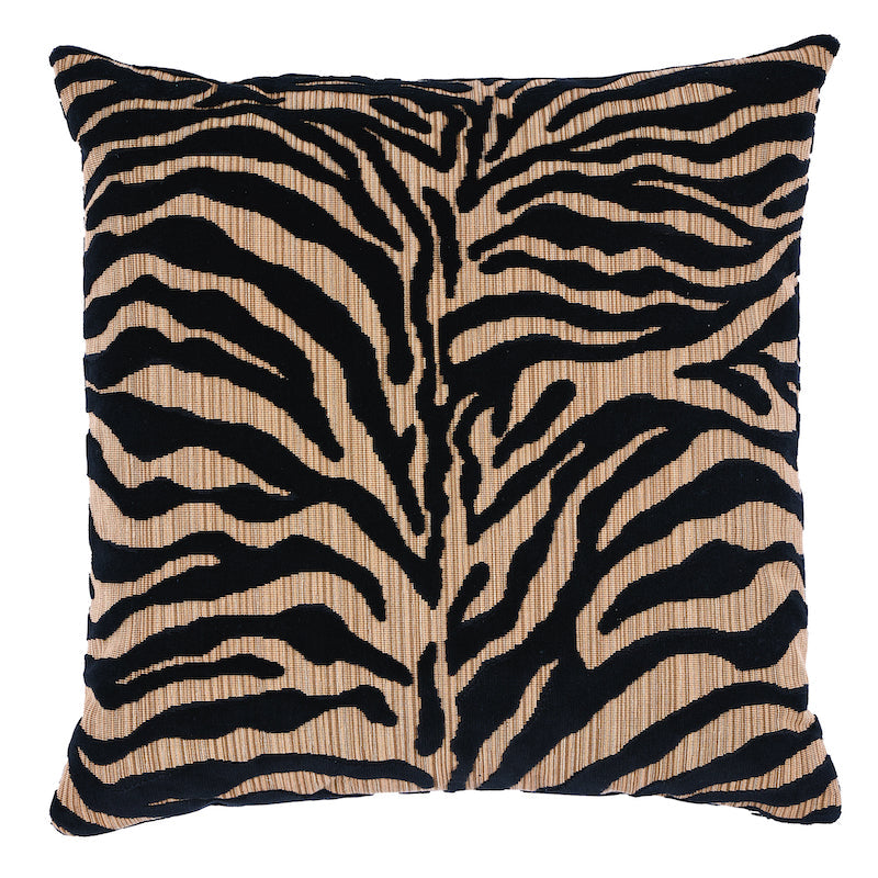 Schumacher | Regine Strie Velvet Pillow fabric - SO7777106