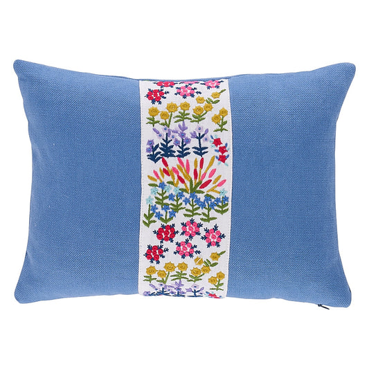 Schumacher | Lula Embroidered Pillow fabric - SO7931012