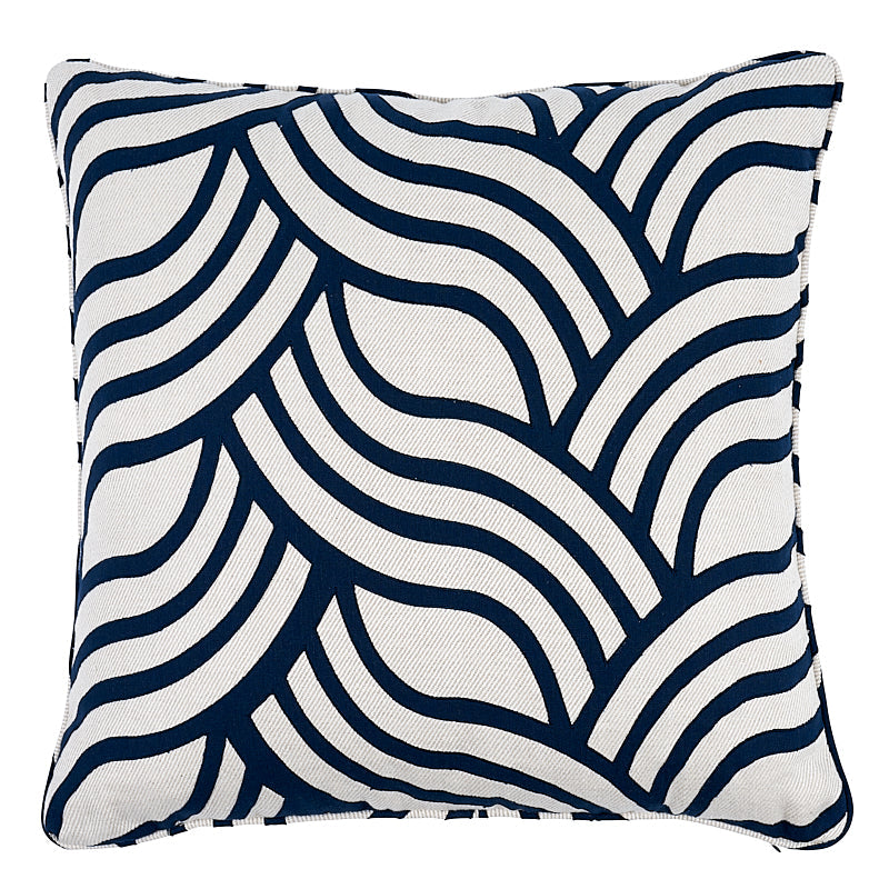 Schumacher | Sangomar Applique Pillow fabric - SO7995106