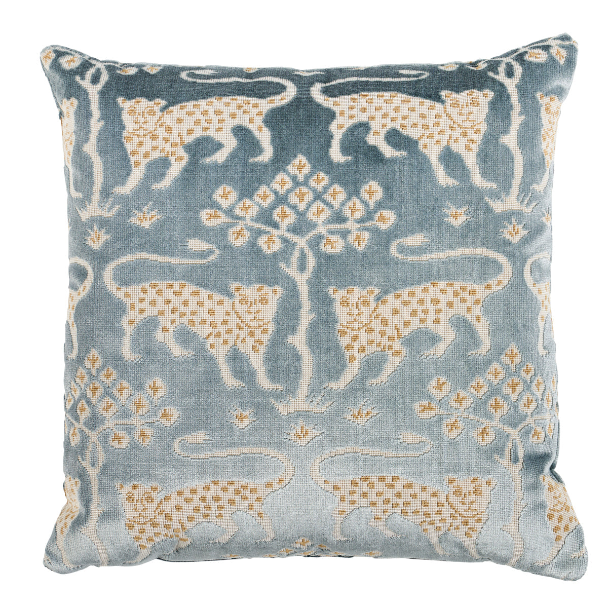 Schumacher | Woodland Leopard Velvet Pillow fabric - SO8008004