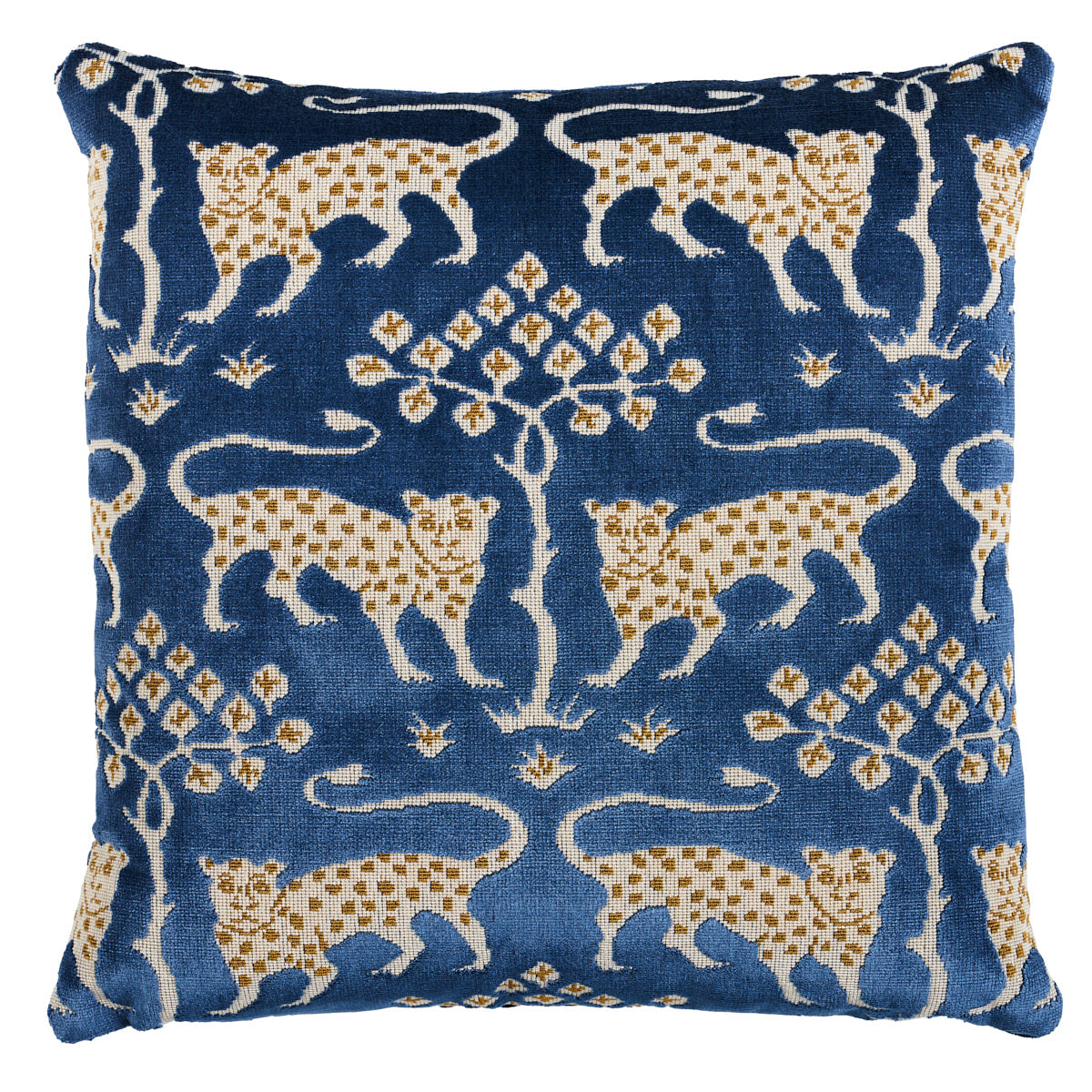 Schumacher | Woodland Leopard Velvet Pillow fabric - SO8008204