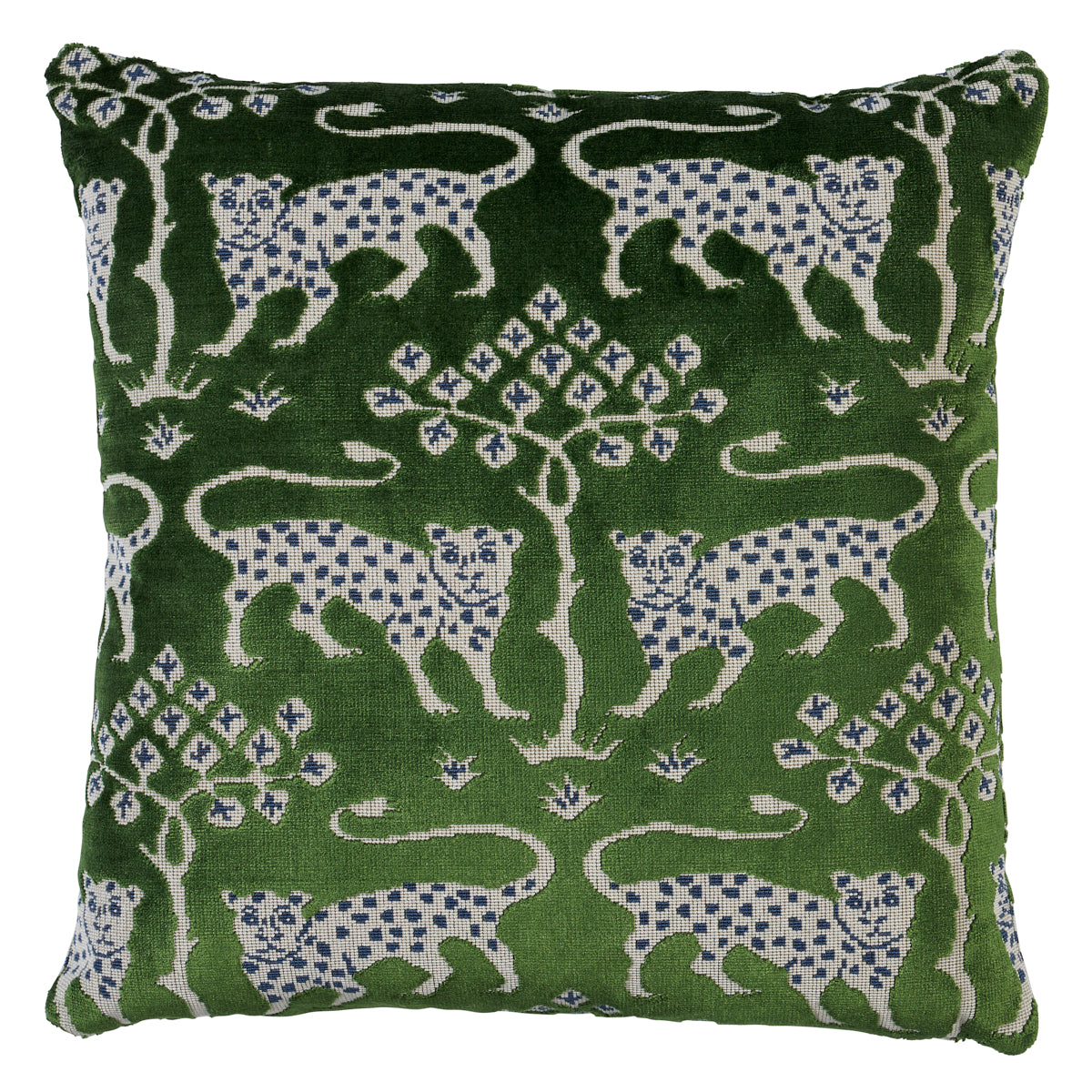 Schumacher | Woodland Leopard Velvet Pillow fabric - SO8008404