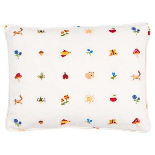 Schumacher | Tiny Things Embroidery Pillow fabric - SO8150012