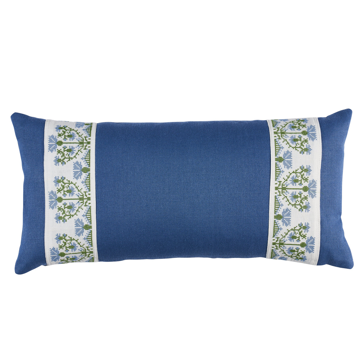 Schumacher | Custis Embroidery Pillow fabric - SO8166118