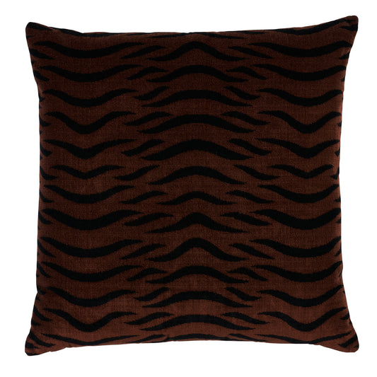 Schumacher | Sabi Tiger Velvet Pillow fabric - SO8295006