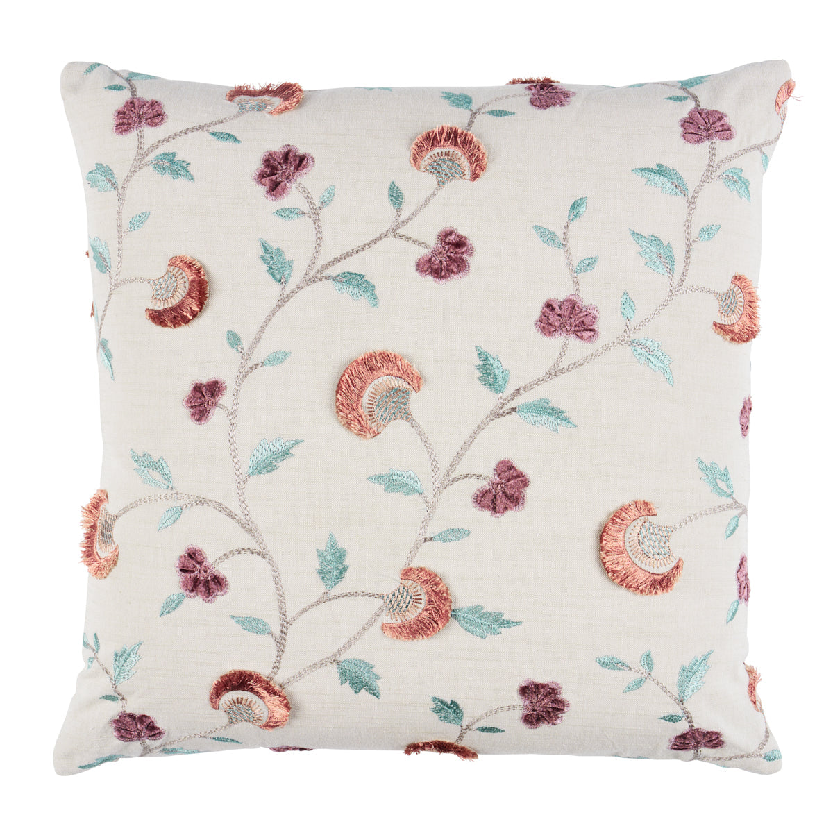 Schumacher | Iyla Embroidery Pillow fabric - SO8366004