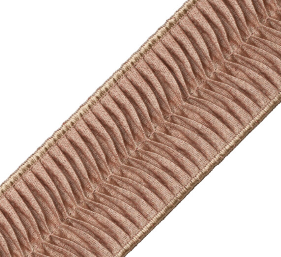 Samuel & Sons | Minuet Pleated Border