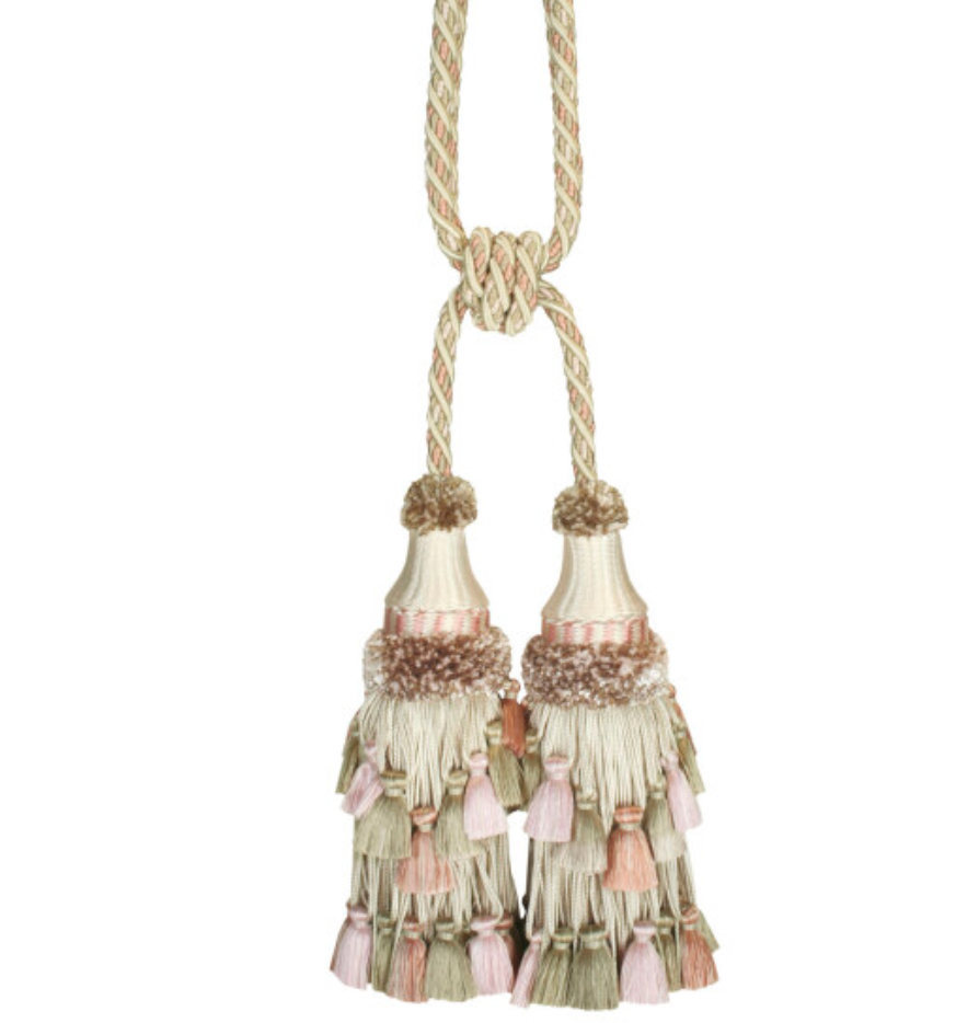 SAMUEL & SONS | LA PETITE SILK DBL TSL TIEBACK