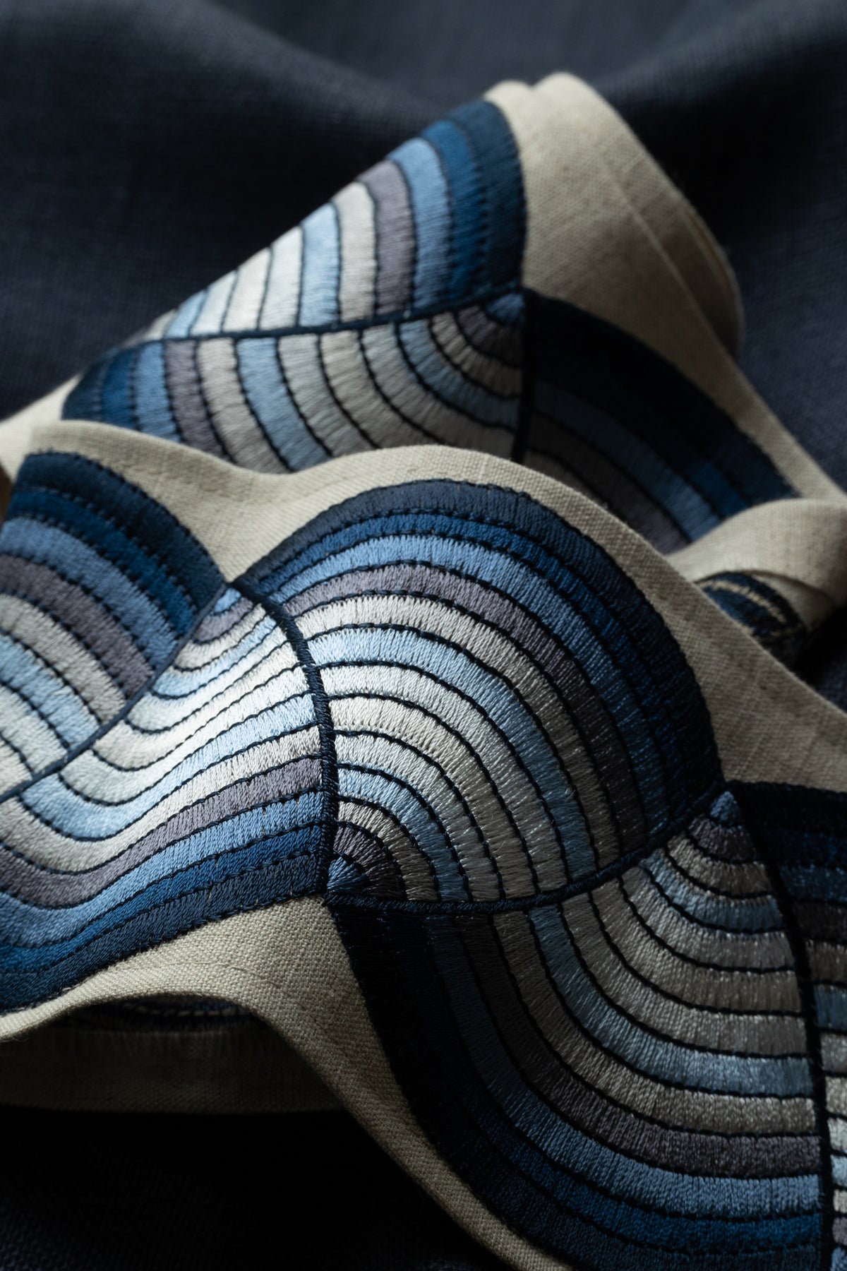 Samuel and Sons Elora Embroidered Border — scenography