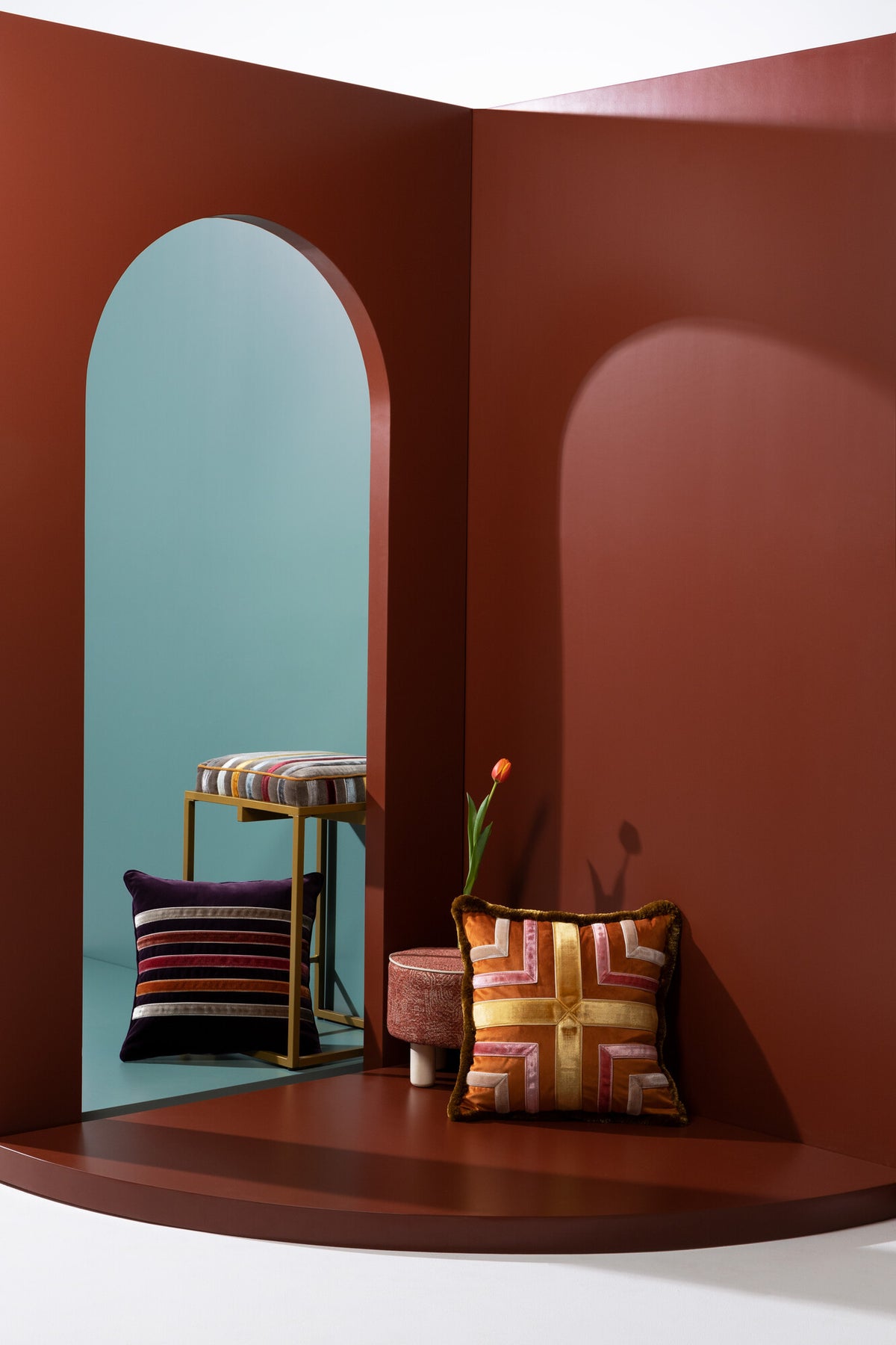 Samuel and Sons Sloane 1" Velvet Border — scenography