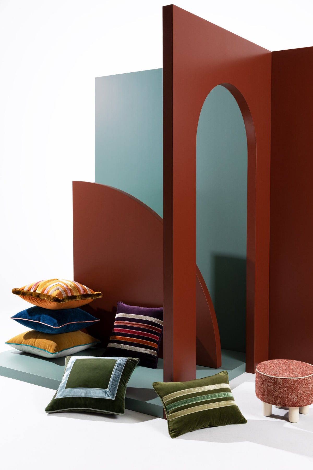 Samuel and Sons Sloane 1" Velvet Border — scenography