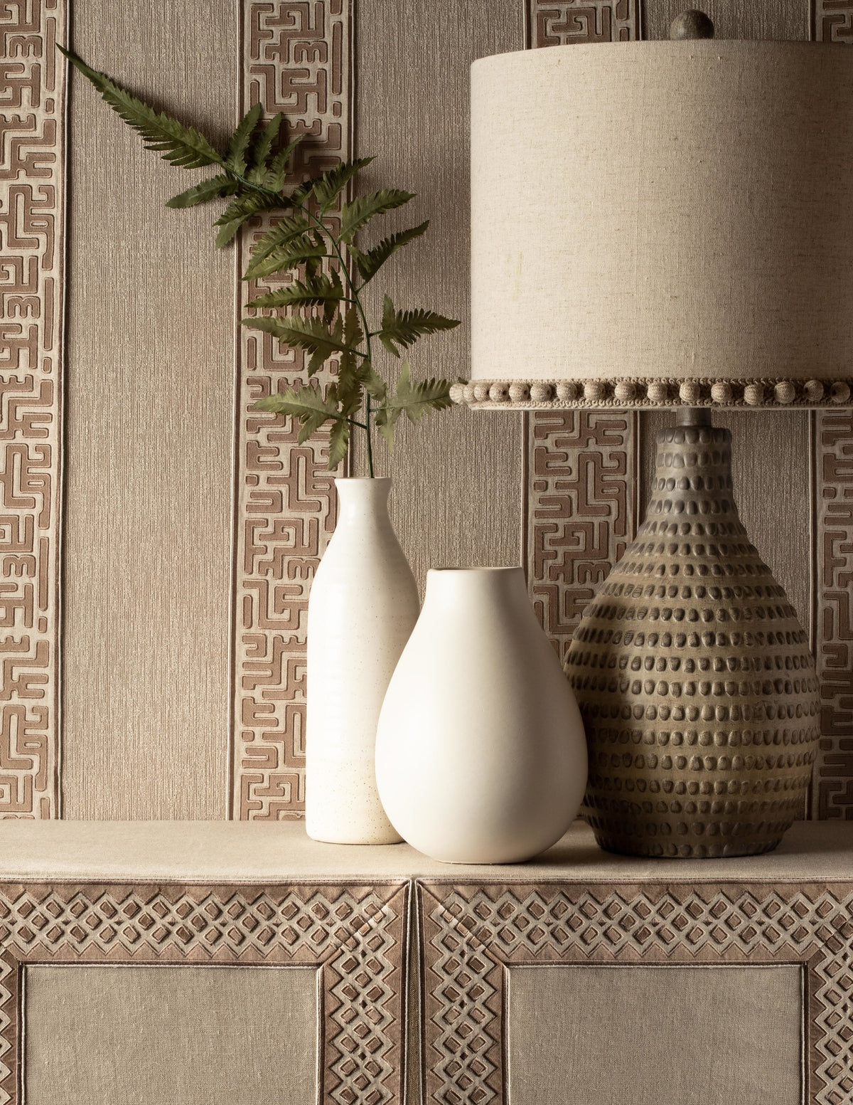 Samuel and Sons Alpina Velvet Border — scenography
