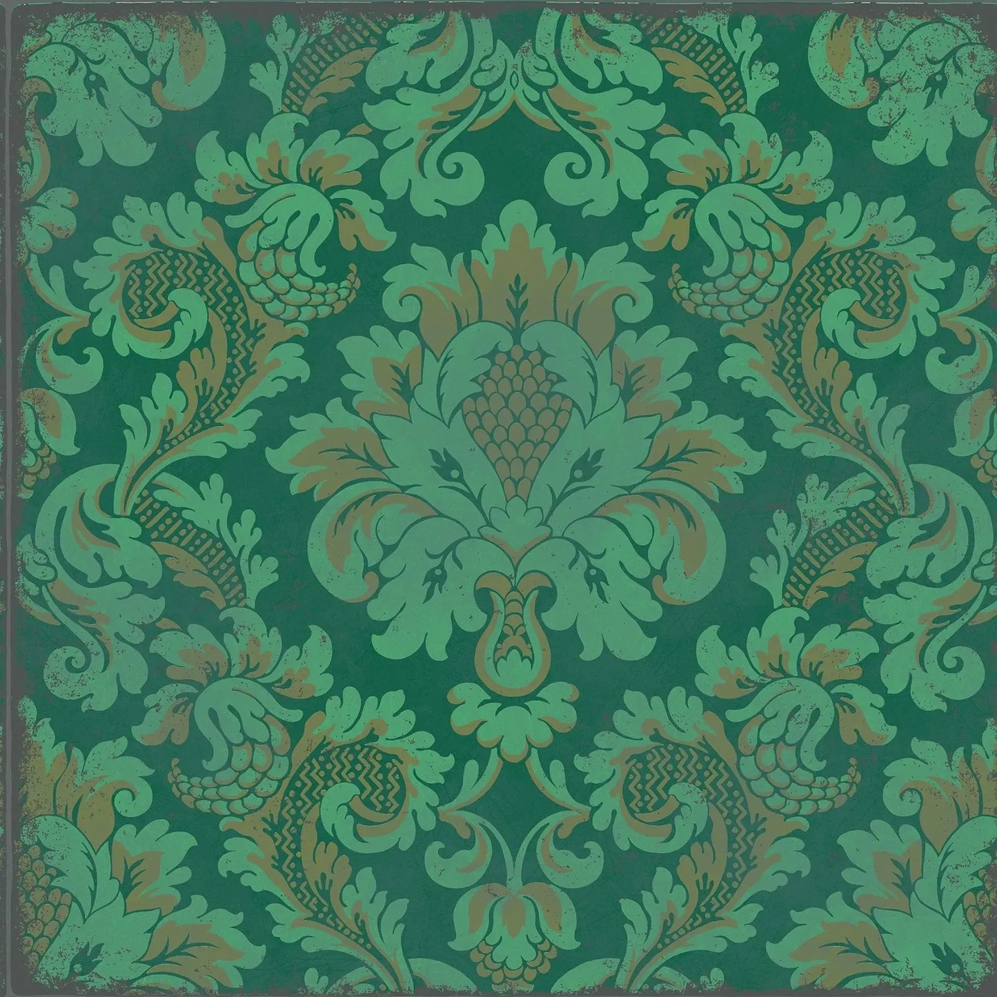 Cole & Son Stravinsky wallpaper - Viridian