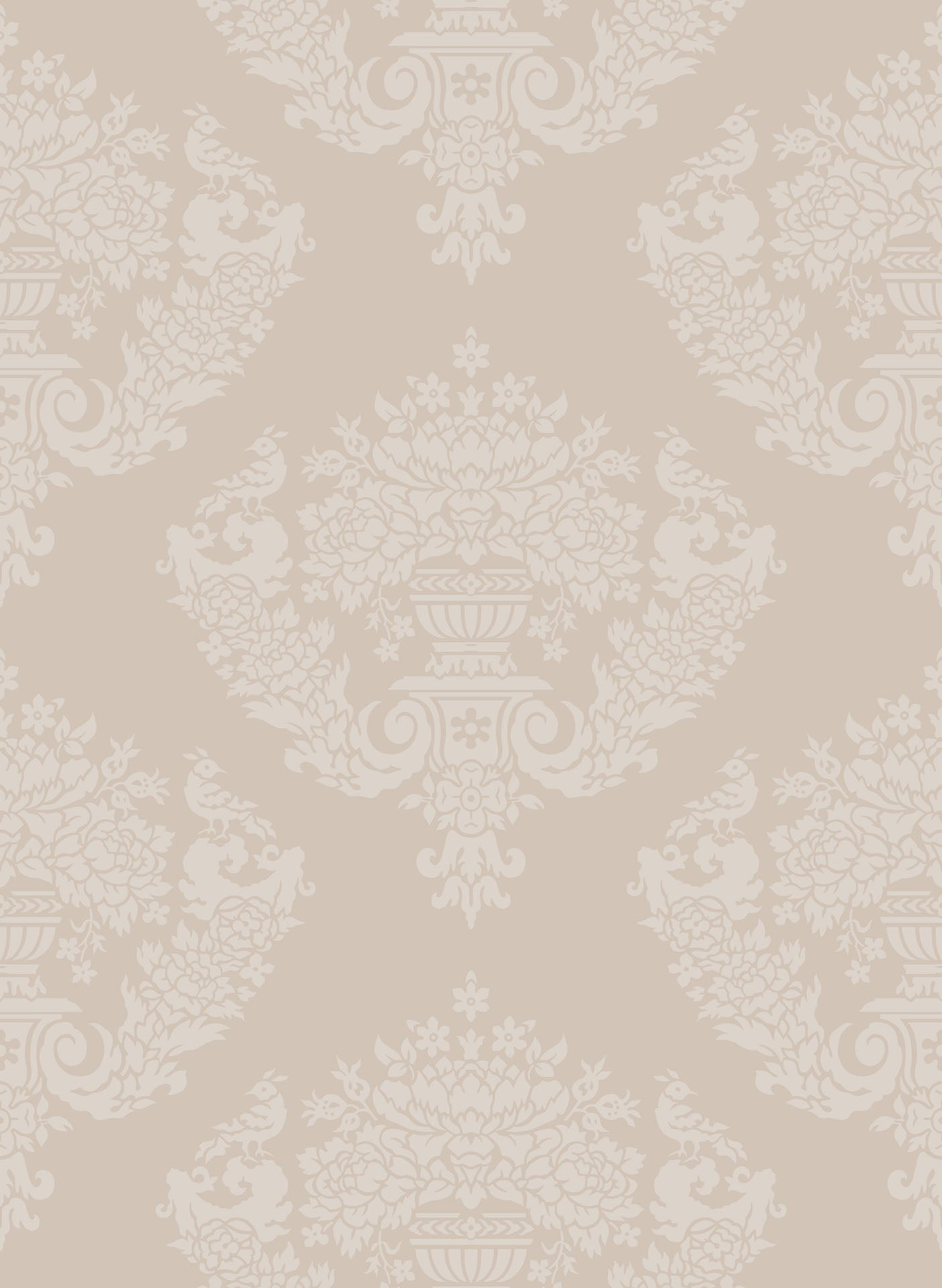Cole & Son Sudbury wallpaper - Oat