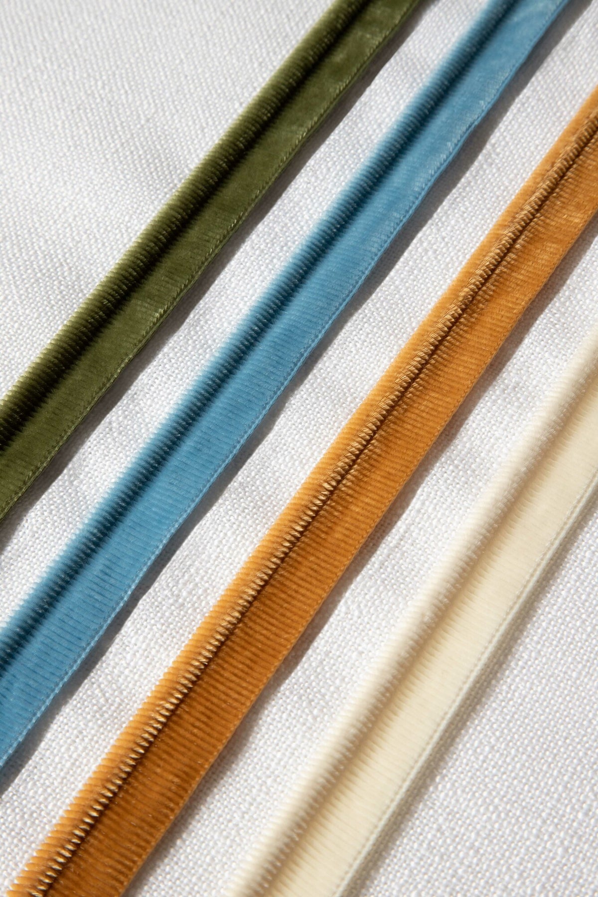 Samuel and Sons Swiss Velvet Grosgrain Piping — scenography