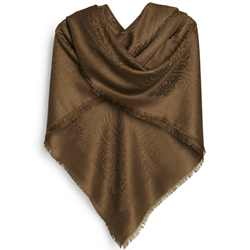 de Le Cuona | Silk & Alpaca Paisley Bandana – Bay