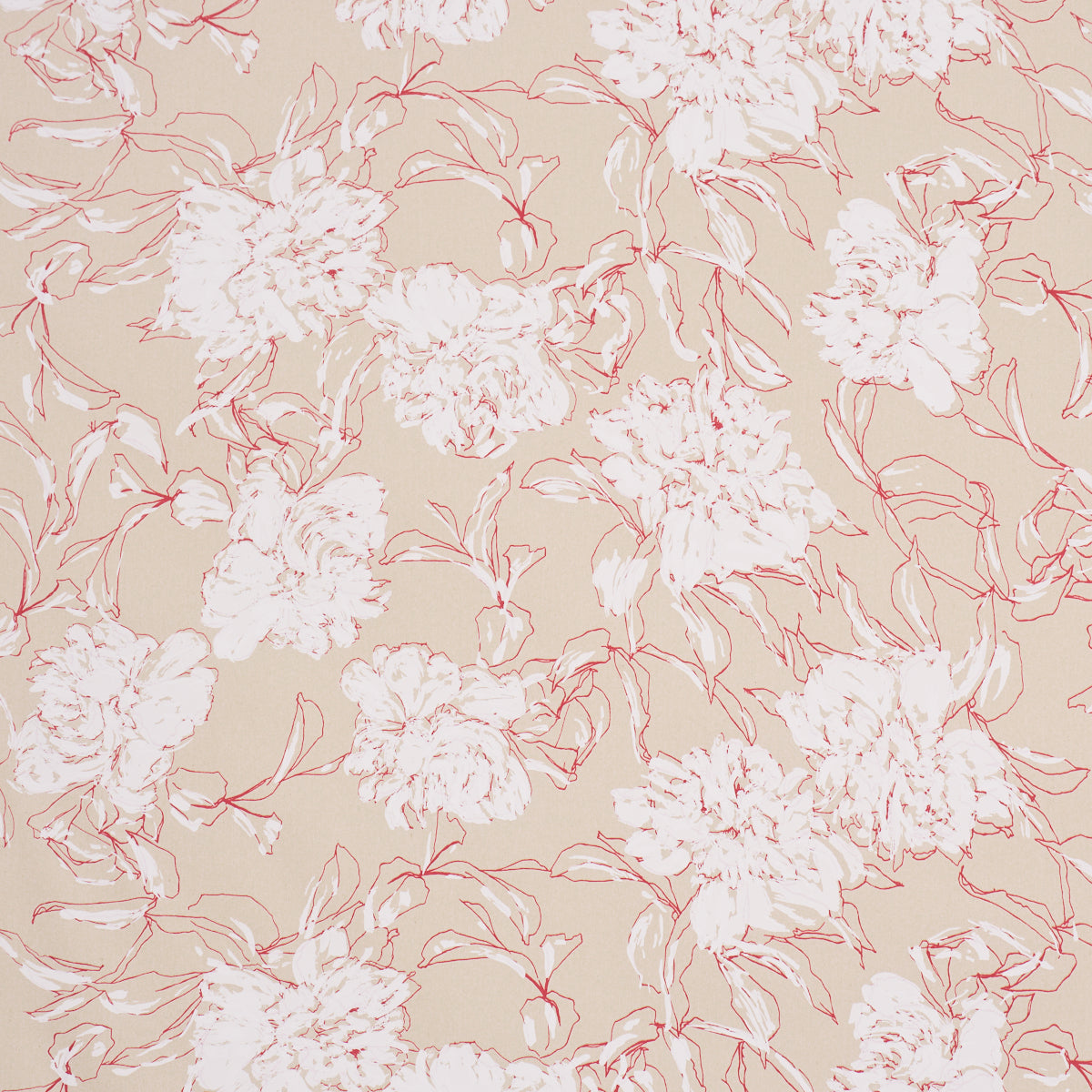 Schumacher | Peony Silhouette fabric - TL400060