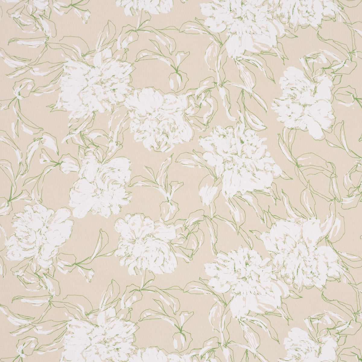 Schumacher | Peony Silhouette fabric - TL400061