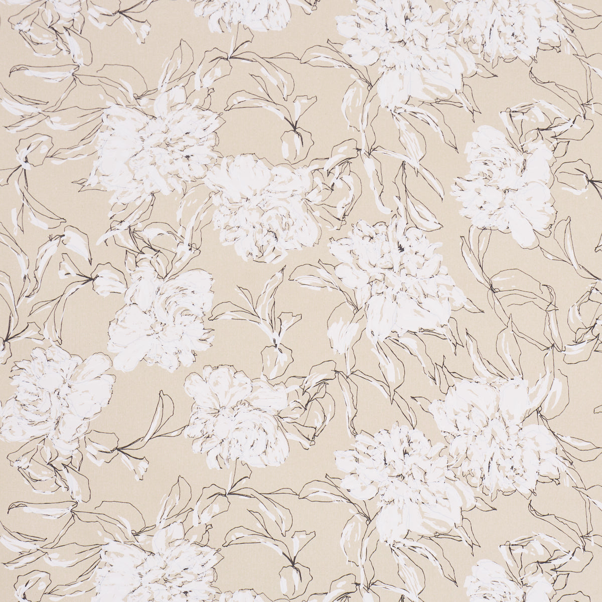 Schumacher | Peony Silhouette fabric - TL400062