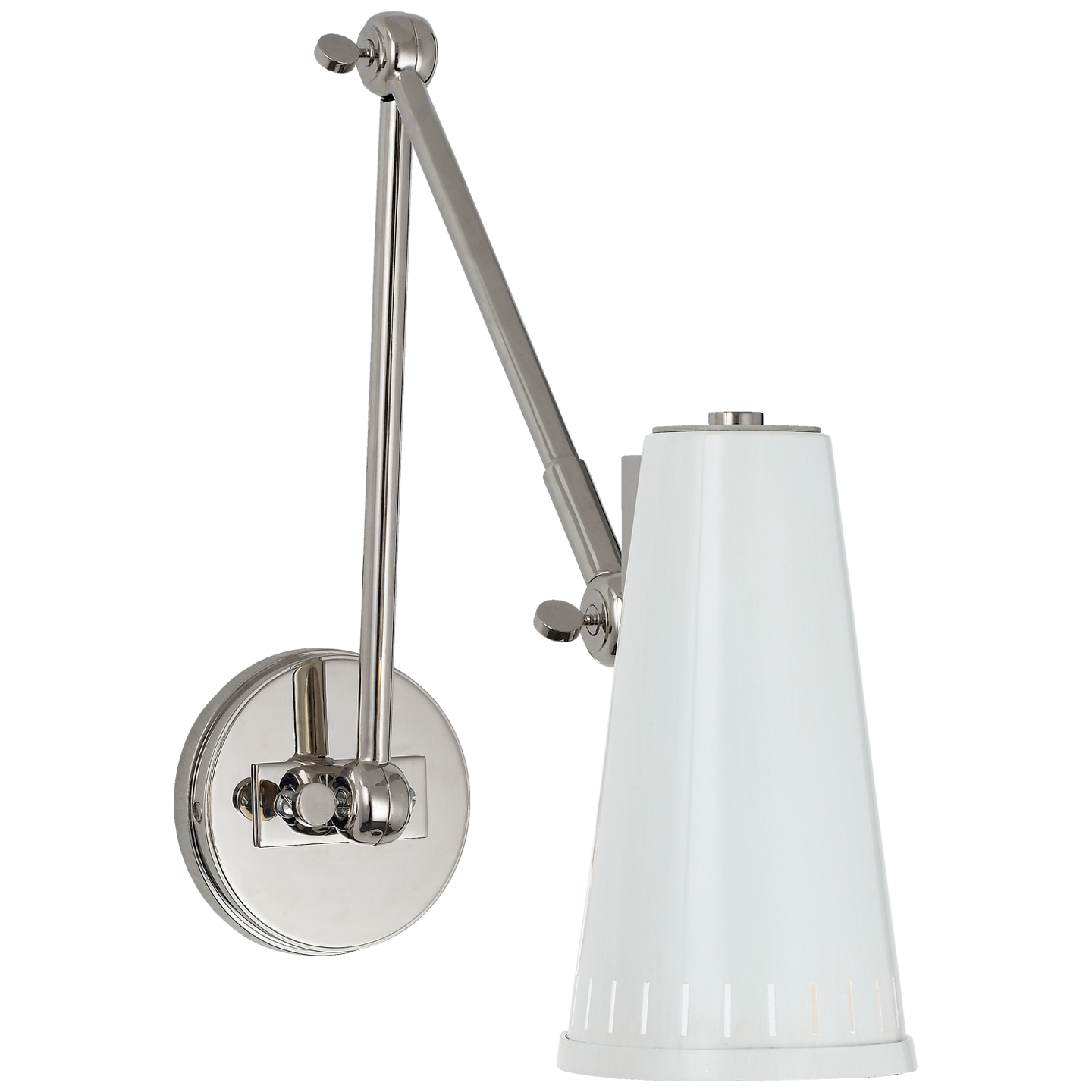 Visual Comfort | Thomas O'Brien | Antonio Adjustable Two Arm Wall Lamp
