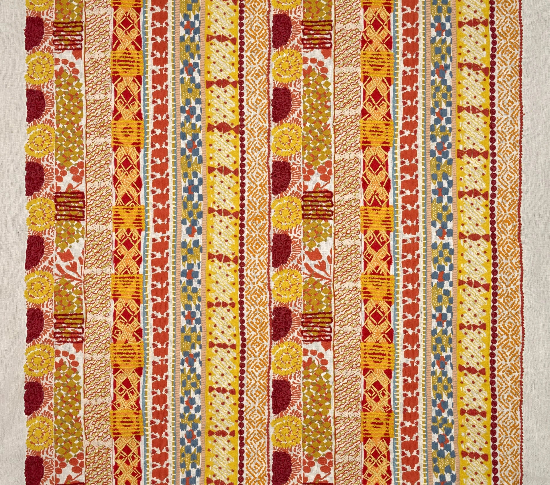 Pierre Frey Frida - Carmin Éclatant