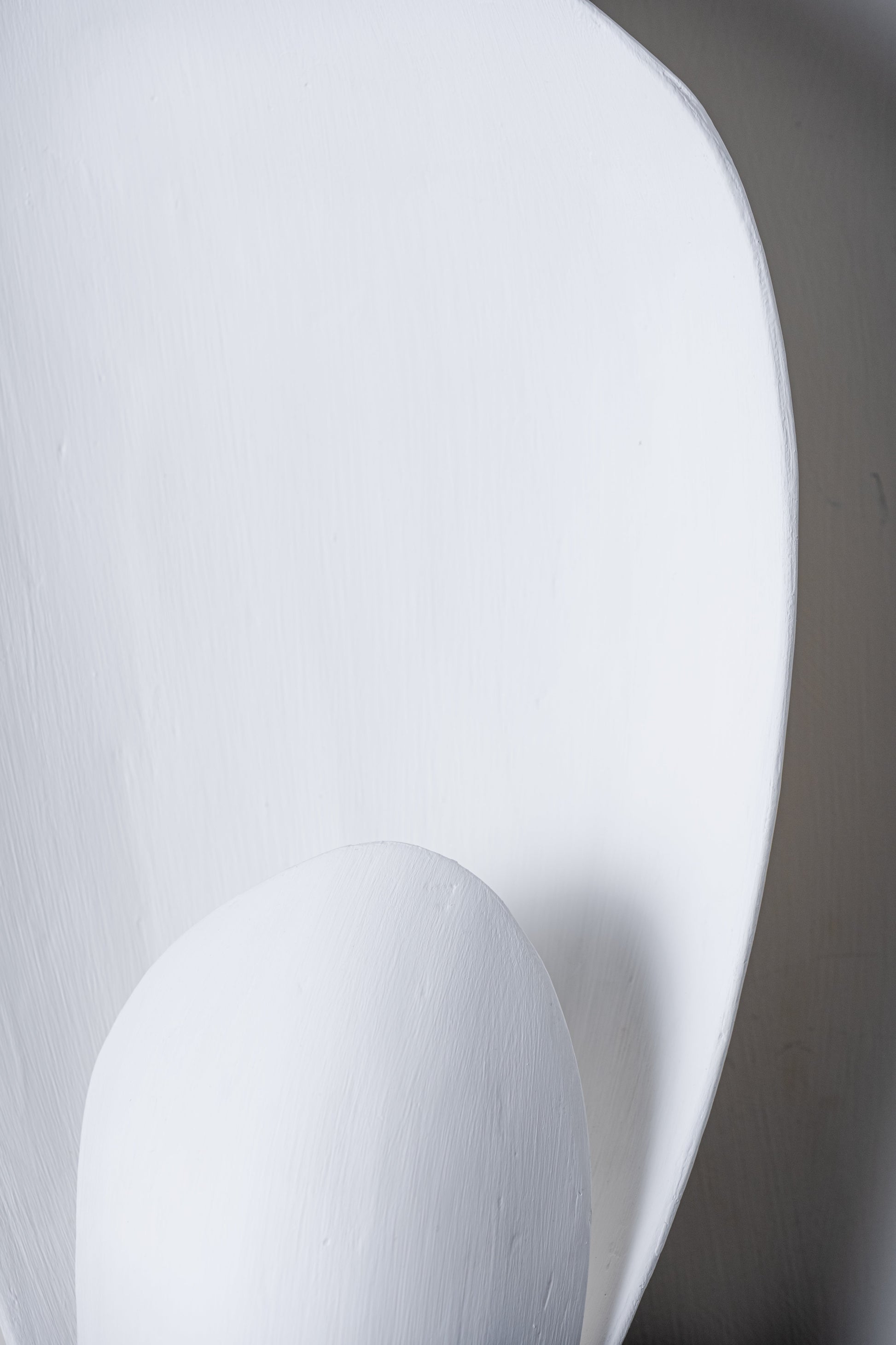 Esme Wall Light - Plaster White with Carbon