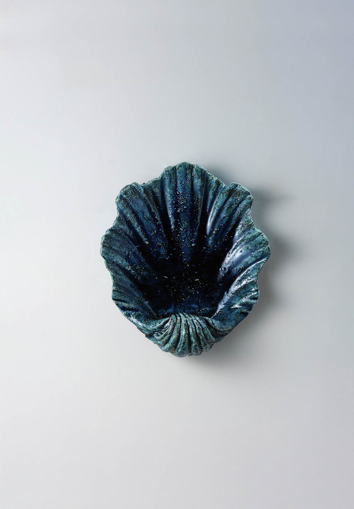 Scallop Ceramic Wall Light Small - Capri