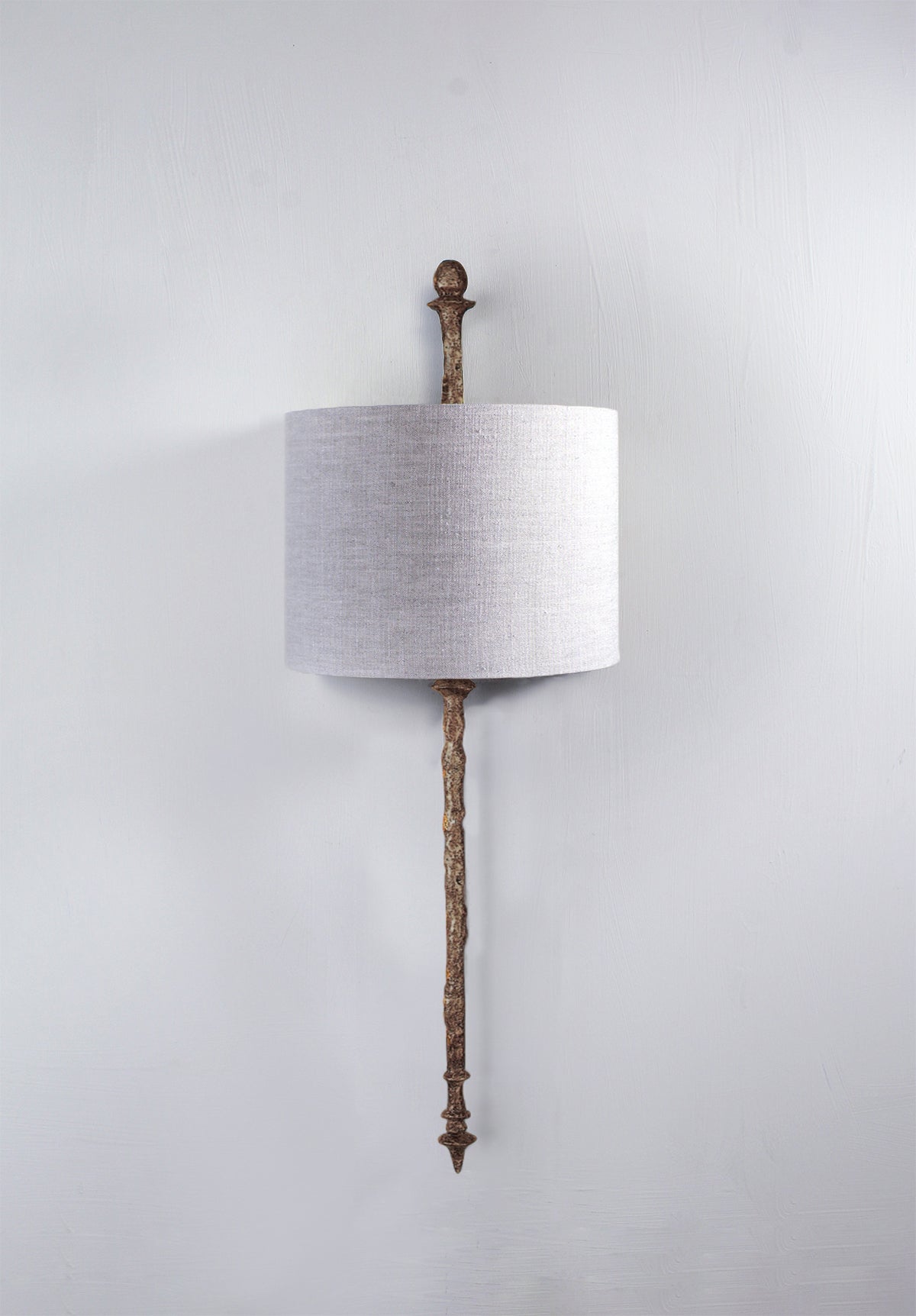 Olivier Wall Light - Burnt Silver