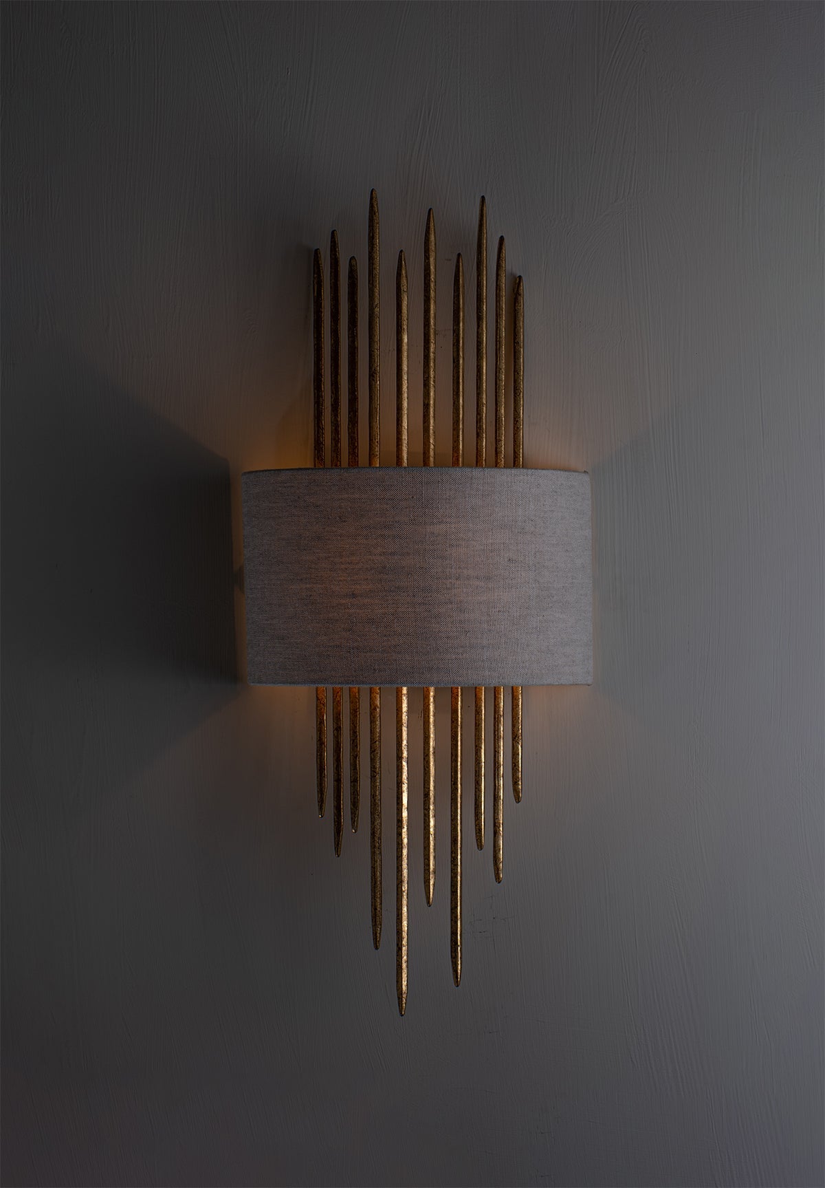 Porta Romana I Flynn Caged Wall Light Small