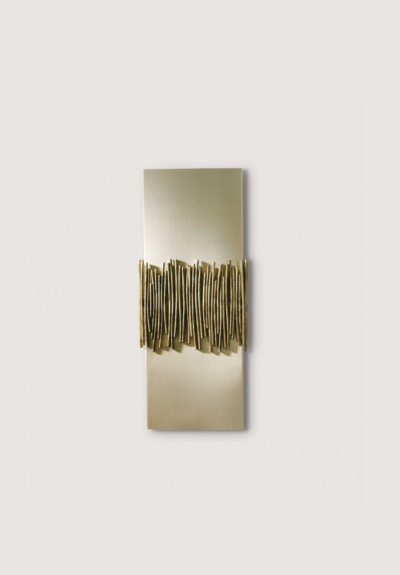 Matchstick Wall Light - Burnt Silver