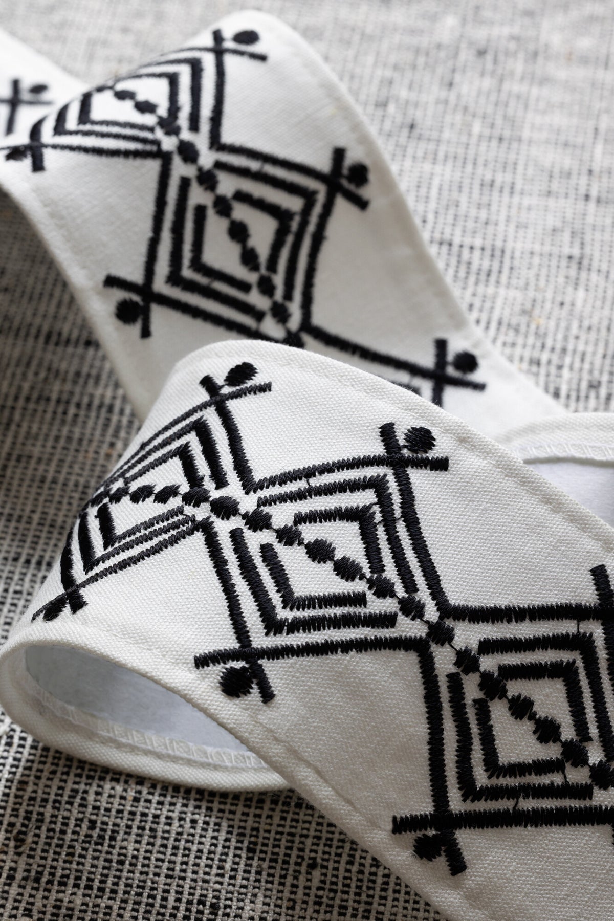 Samuel and Sons Chimayo Embroidered Border — scenography