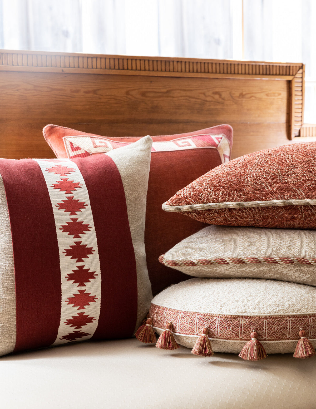 Samuel and Sons Mojave Embroidered Border — scenography