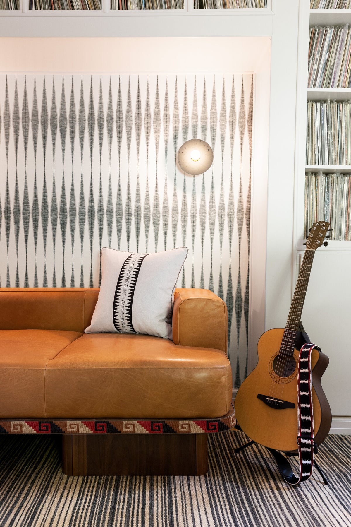 Samuel and Sons Taos Embroidered Border — scenography