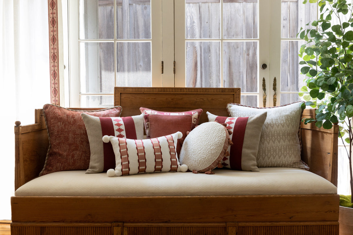 Samuel and Sons Abiquiú Embroidered Border — scenography
