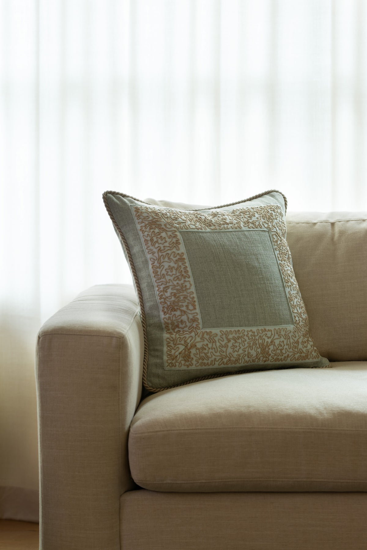 Samuel and Sons Botanical Jute Border — scenography