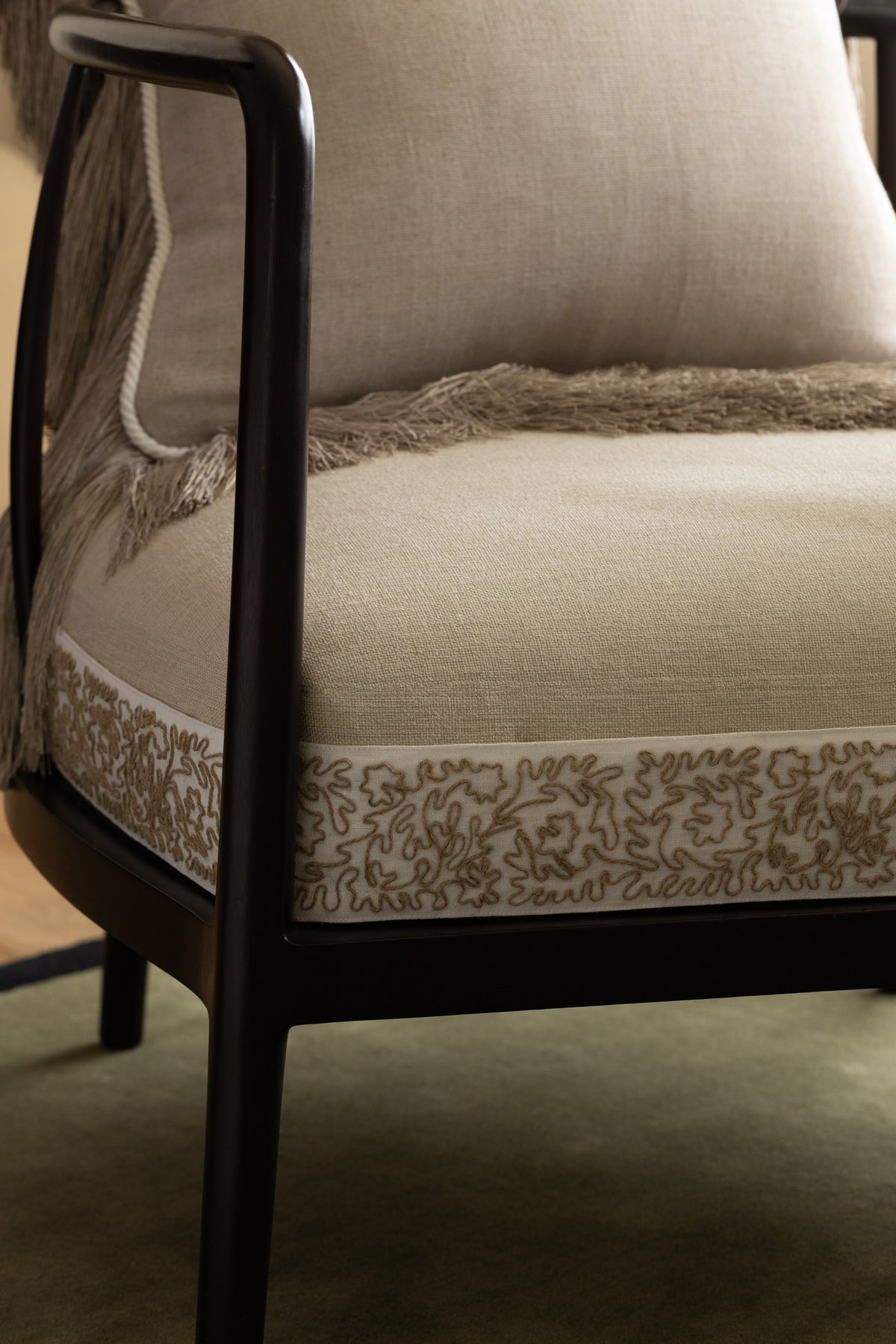 Samuel and Sons Botanical Jute Border — scenography