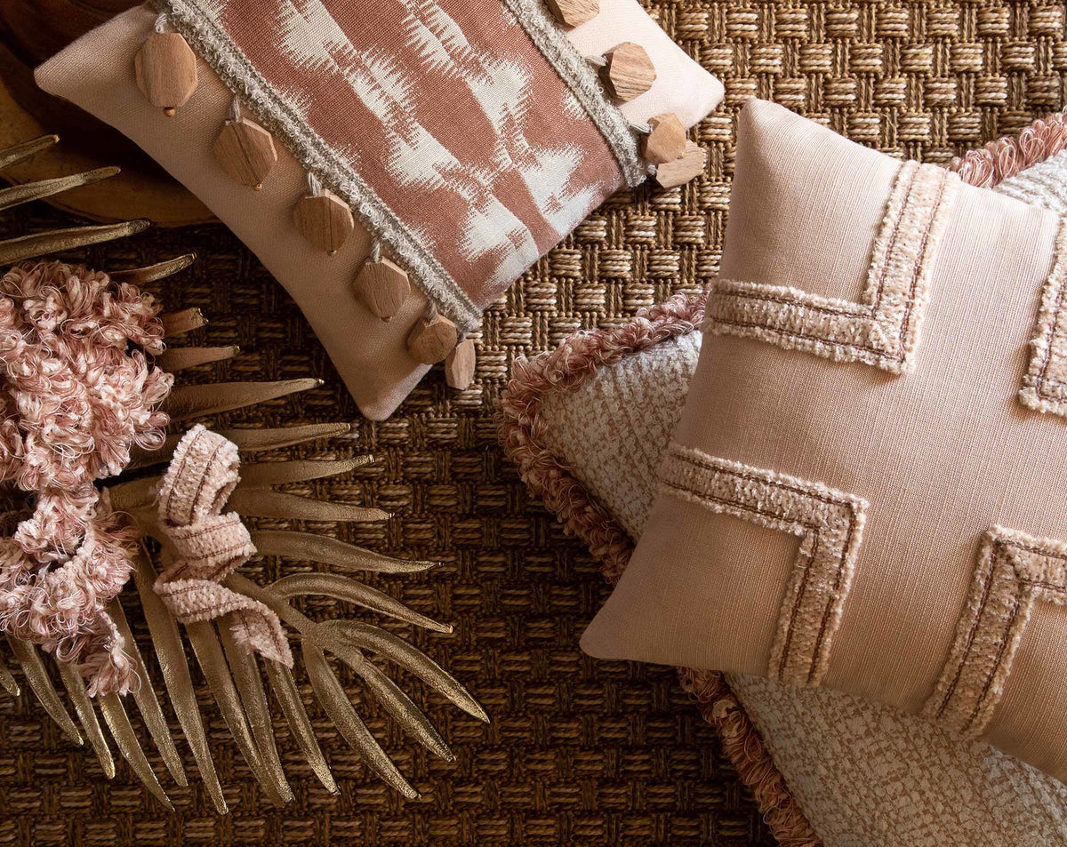 Samuel and Sons Terrace Acacia Wood Bead Fringe — scenography