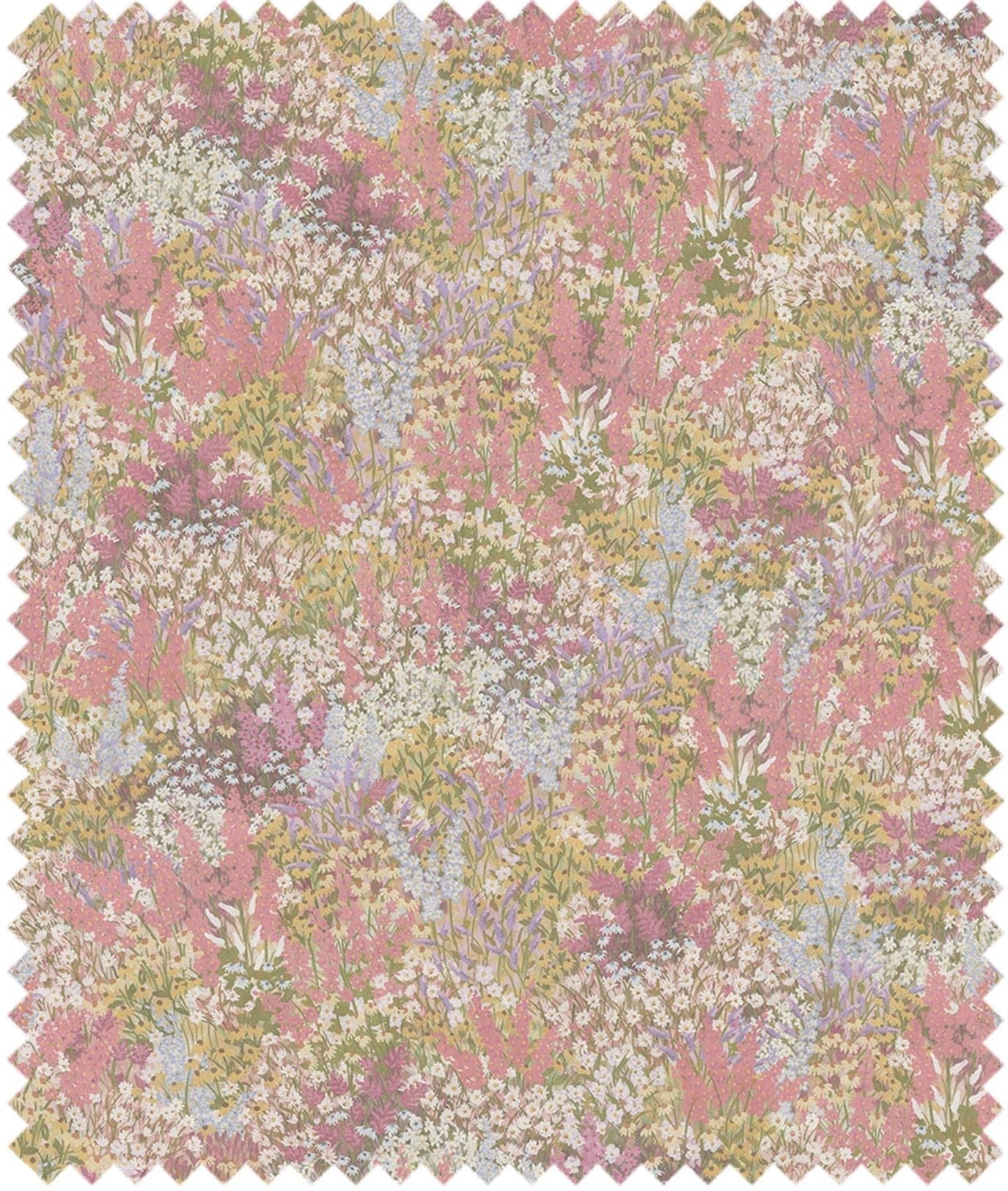 Cole & Son Petite Fleur Linen Union - Peach & Blush