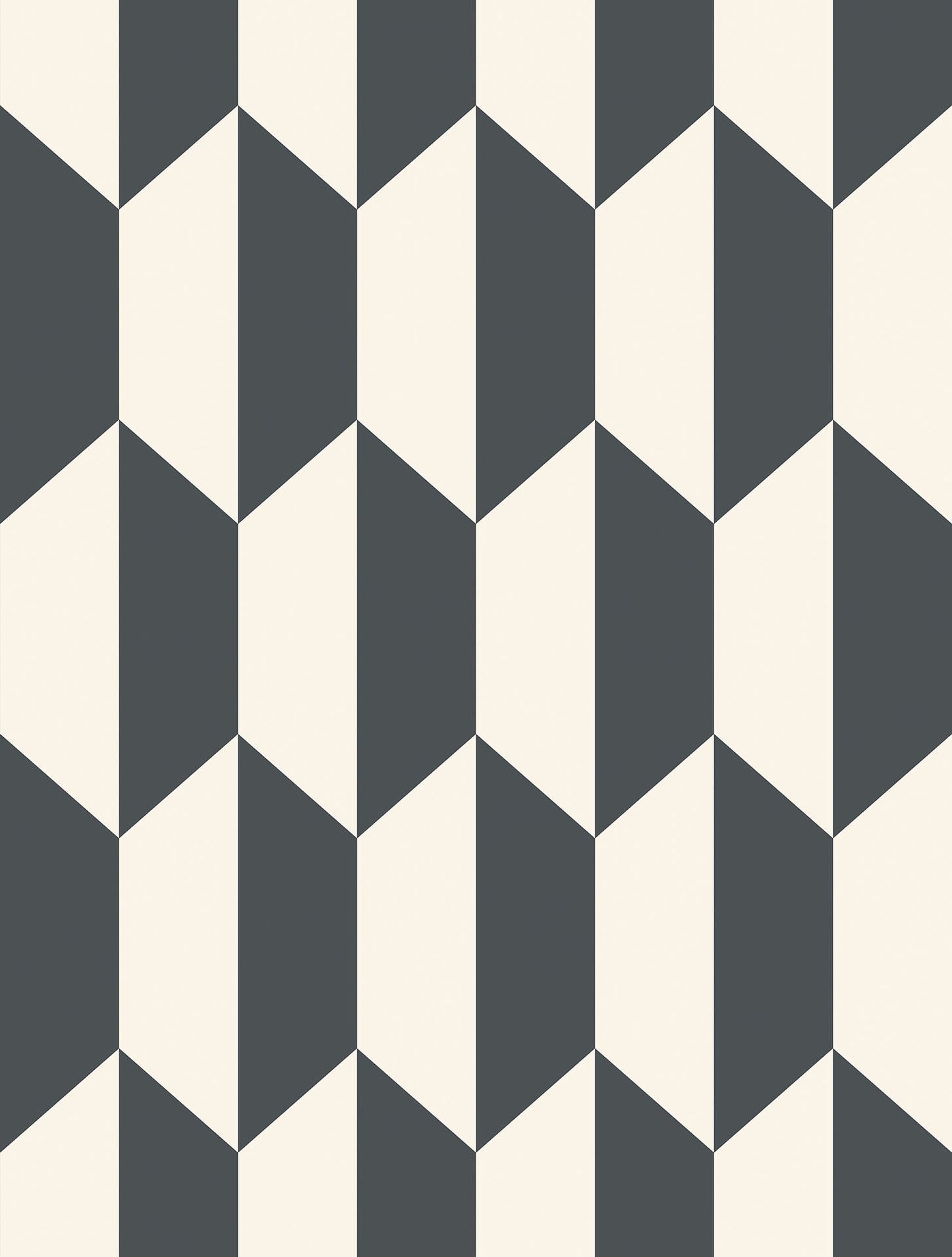Cole & Son Tile wallpaper - Black and White