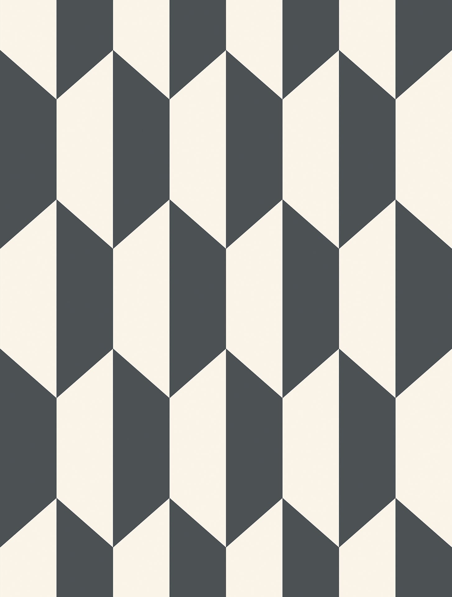 Cole & Son Tile wallpaper - Black and White