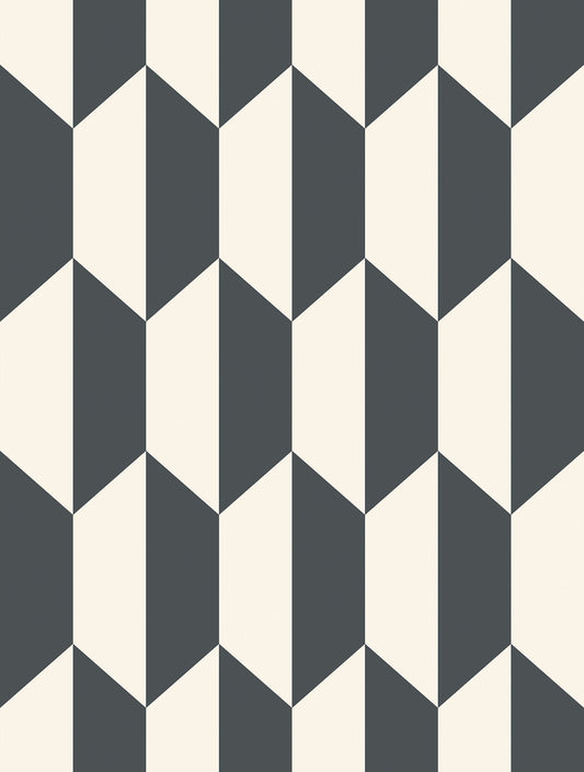 Cole & Son Tile wallpaper - Black and White