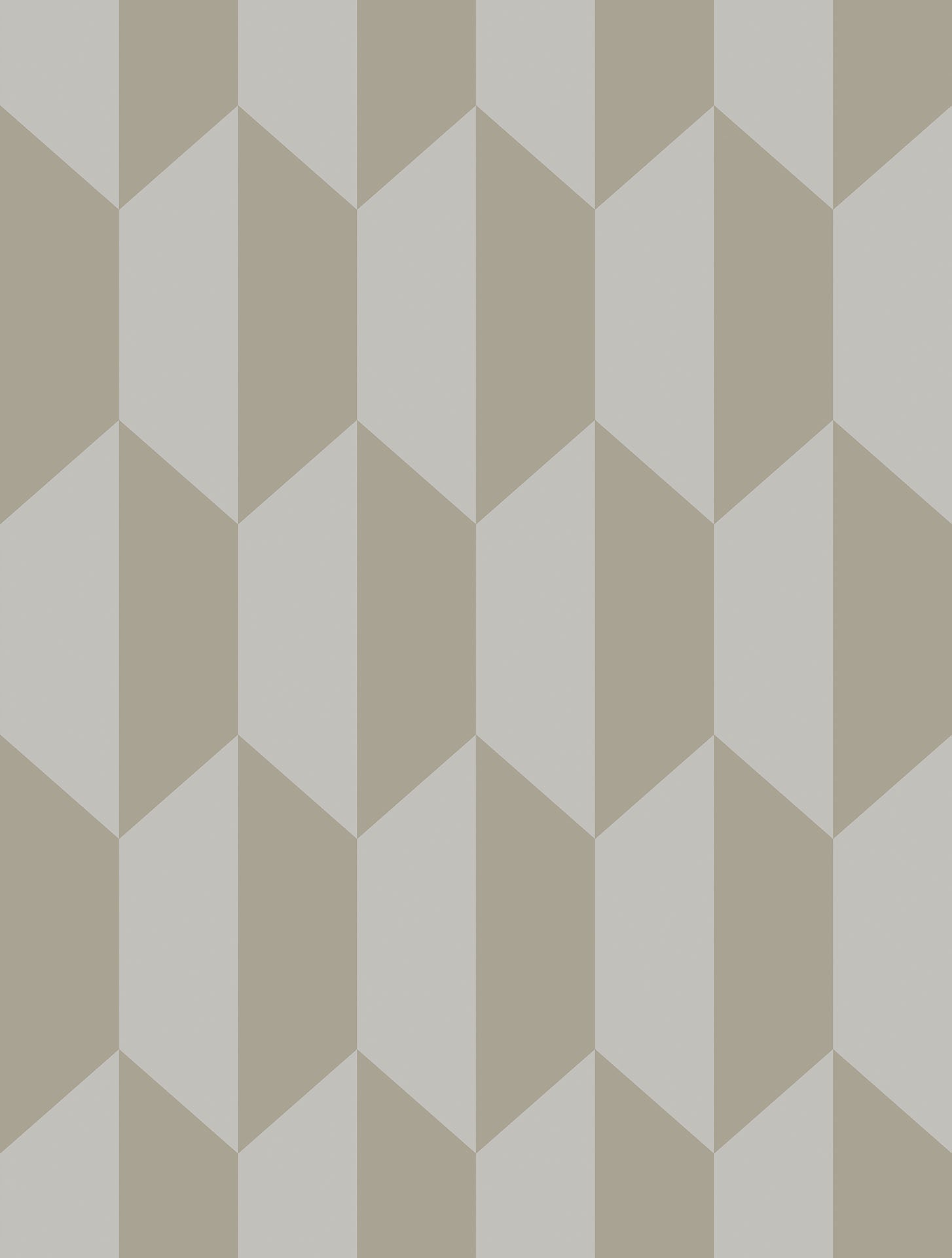 Cole & Son Tile - Metallic Gilver & Grey